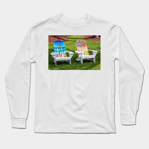 5:00 O'Clock Somewhere Long Sleeve T-Shirt by cbernstein